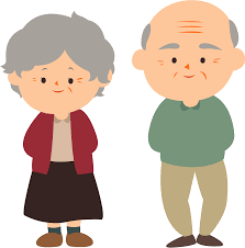 Elderly couple